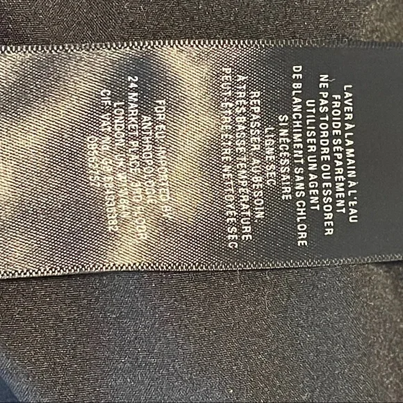 Anthropologie Black Floral Embroidered Jacket - Picture 12 of 13